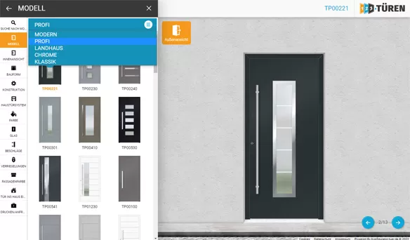 Haustür nach Maß 🚪 Türen individuell online konfigurieren